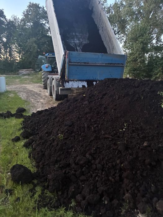 Czarnoziem ziemia humus transport