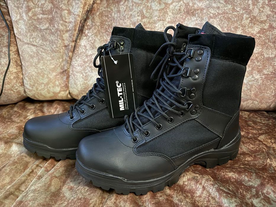 Берці Mil-Tec Security Black 44 р