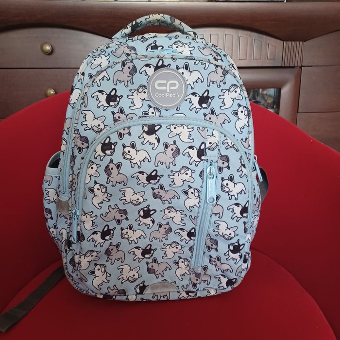Plecak CP Cool Pack buldogi  szkolny dwukomorowy/ salon 219 zł