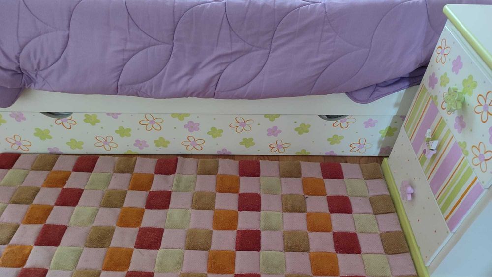 Mobilia de quarto completa para menina