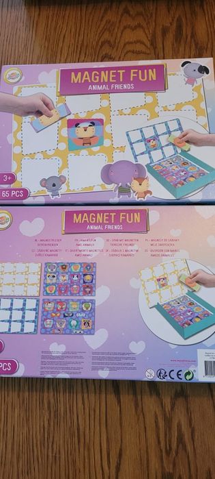 Gra magnetyczna, układanka dla dzieci