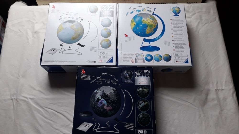 Ravensburger. Глобус 3D пазли  .Дуже  гарненький .