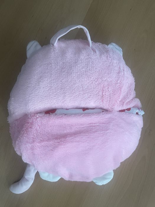 Saco cama “dormilouco” - gatinha rosa