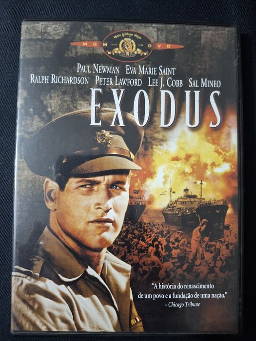 DVD Exodus com Paul Newman.