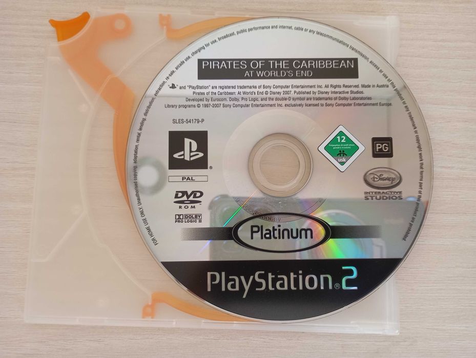 PlayStation 2  -  Pirates of the Caribbean: At World's End