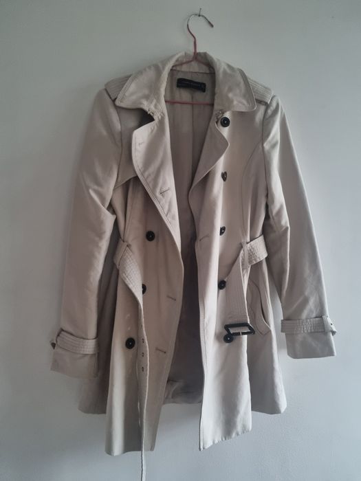 Trench płaszcz Zara L/M klasyczny wiosenny