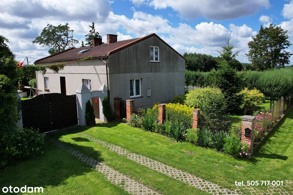 Siedlisko (dom+budynki gos.), 1 ha ziemi na Kujawach, blisko jeziora - Więcej