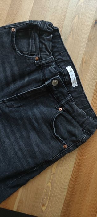 Jeansy Zara dziewczęce 152 dzwony, rozszerzane