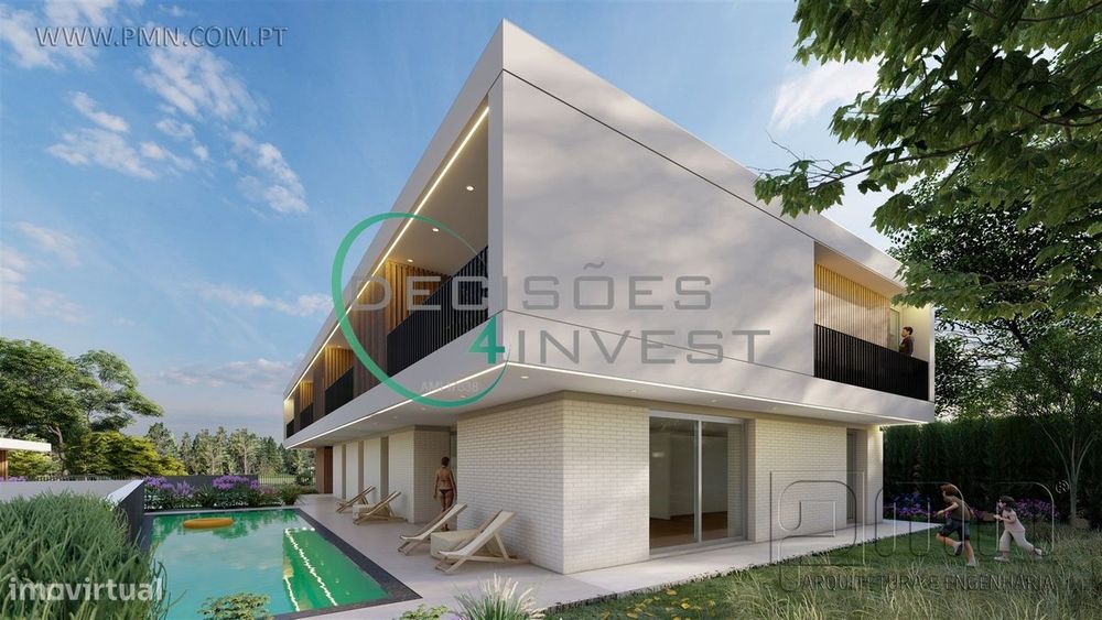 Apartamento T2 em condomínio fechado, com piscina aquecida | Albergari