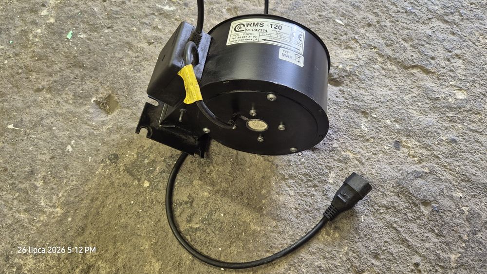 Dmuchawa pieca z podajnikiem RMS-120 80W