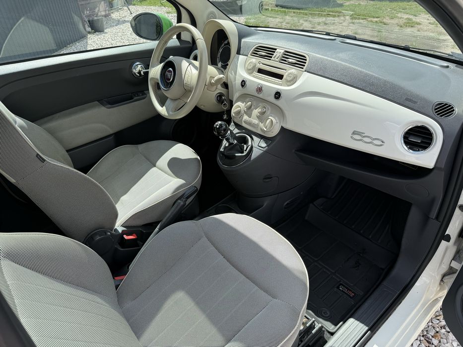 Fiat 500 1.2 Benzyna + LPG | 2008 | 249tys km | City | Panorama |Faktura VAT