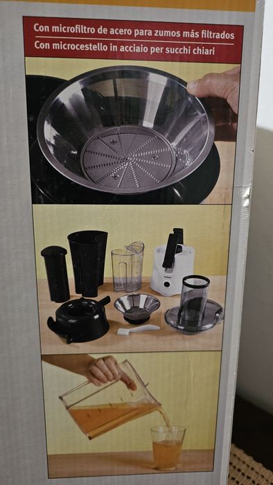 Máquina sumos, centrifugadora