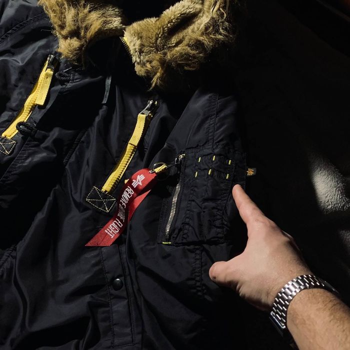 Куртка бомбер Alpha Industries N-2B Parka