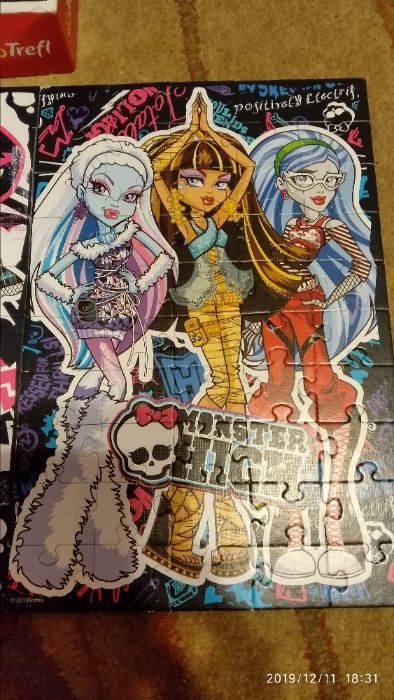 Puzzle monster high