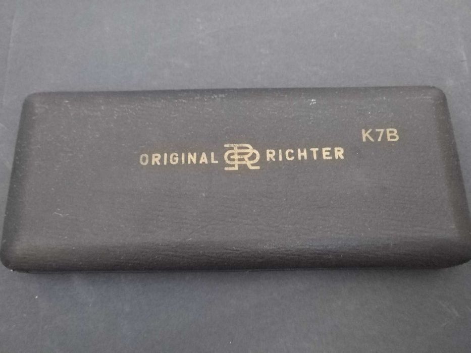 Compasso antigo na sua caixa - Richter Das Prazisions - Made in DDR