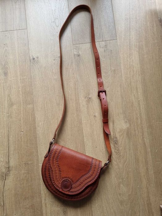 Damska torebka skórzana z Meksyku
