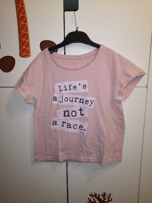 Koszulka z krótkim rękawem dziewczęca