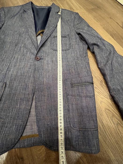 Льняний чоловічий піджак