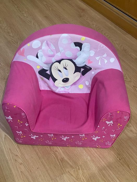 Puff  infantil Minnie Mouse em bom estado