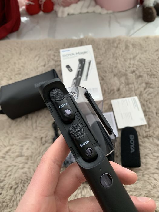 Нова Професійна бездротова мікрофонна система BOYA Magic-02