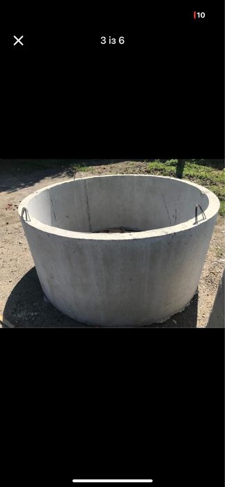 Кольца бетонні для септиків каналізація