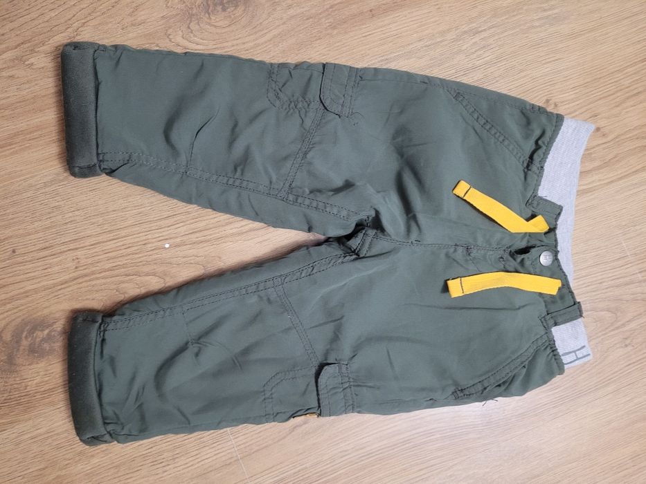 Spodnie ciepłe r. 86