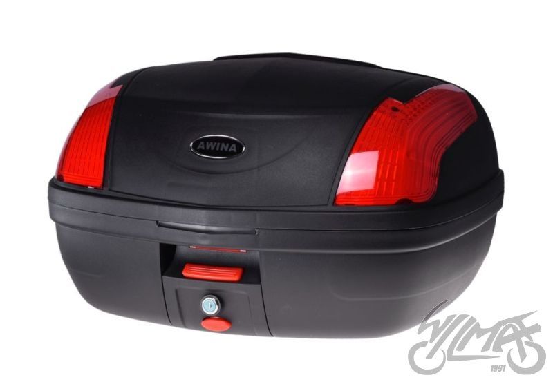 Kufer motocyklowy Awina uniwersalny czarny 46L