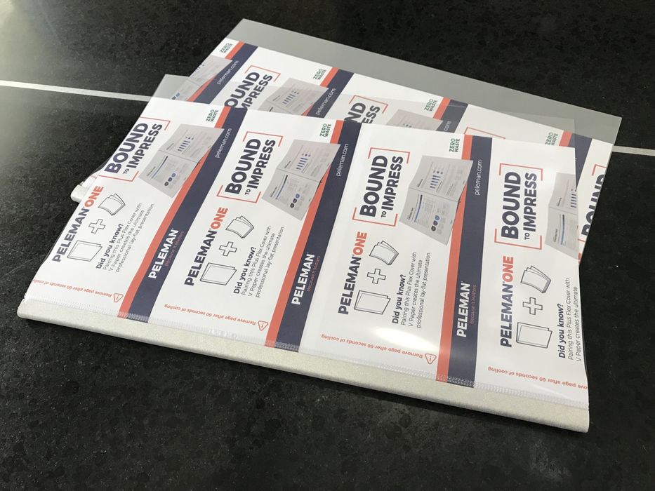 200 Capas unibind A4 cinza aluminio para encadernadora termica