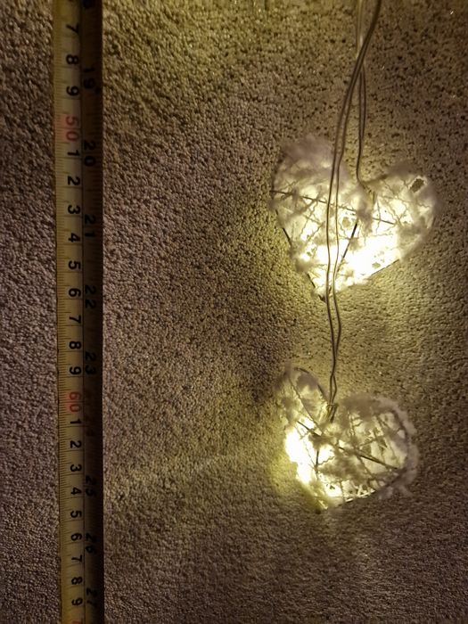 Lampki serca led na baterie Weltbild