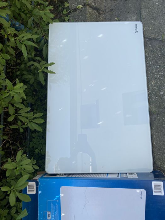 Grzejnik elektryczny szklany Blyss Saris 1500 W biały