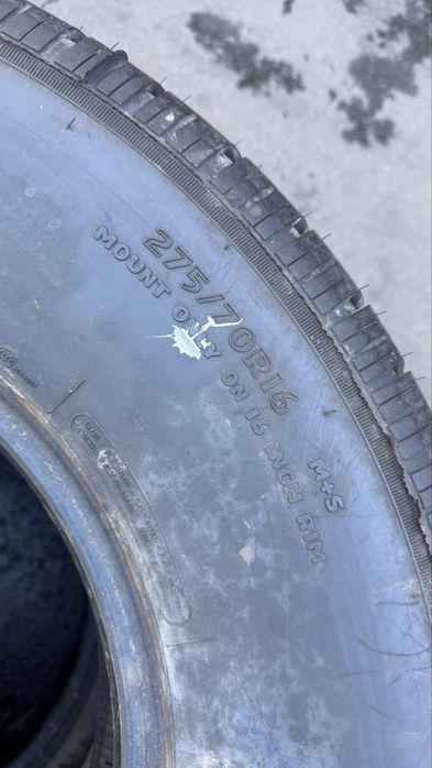 275/70/16 Cooper, 285/60/18 Falken