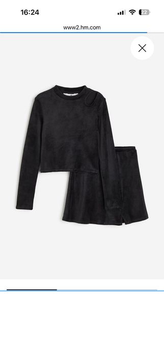 Костюм hm юбка кофта комплект h&m 134 140