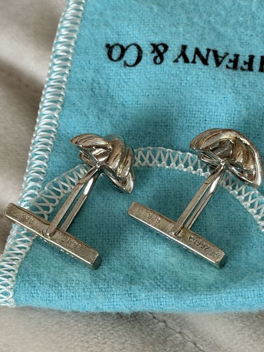 Вінтажні запонки Tiffany 925 Оригінал / 1992 р