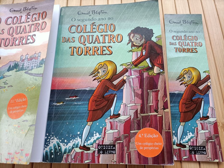 Lote 2 livros o colégio das 4 torres n 1 e 2