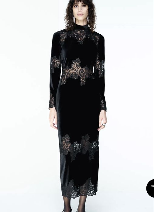 Вечірня сукня велюрова