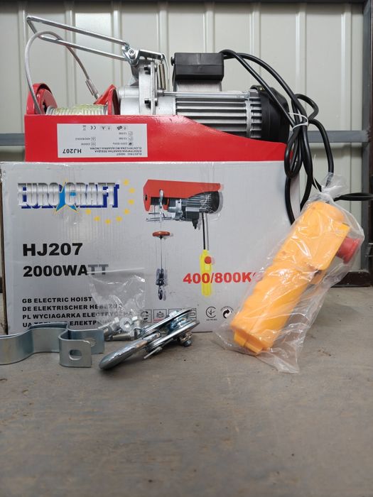 Продам Тельфер 400/800 кг. 2000 Вт. Euro Craft HJ207