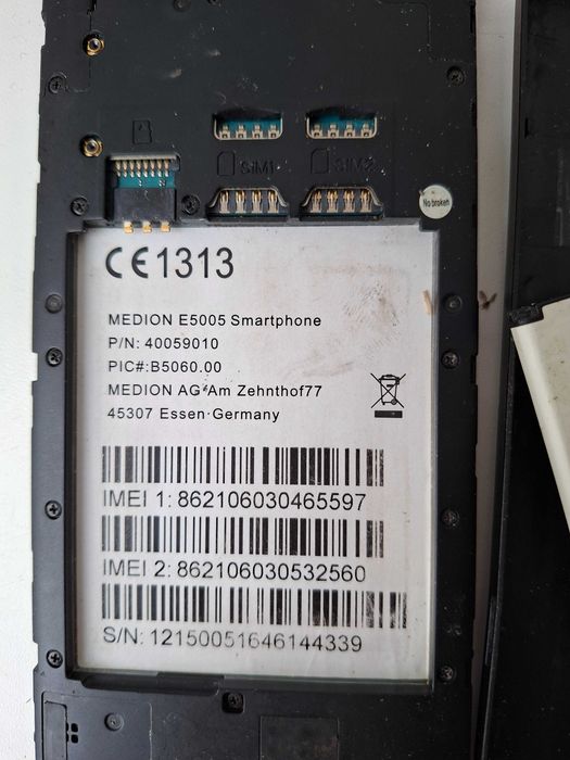 MEDION E5005 Smartphone смартфон
