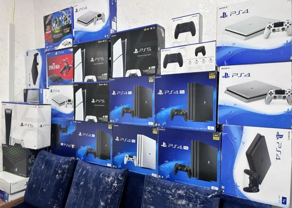 Приставка пс 4 + Ігри Playstation 4 ps 4 PS4 Гарантія Консоль пс 4 PS4