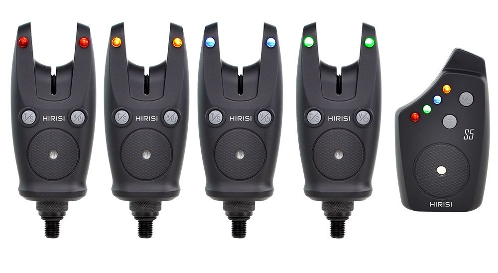 Набір електронних сигналізаторів клювання HIRISI S5 4 шт.