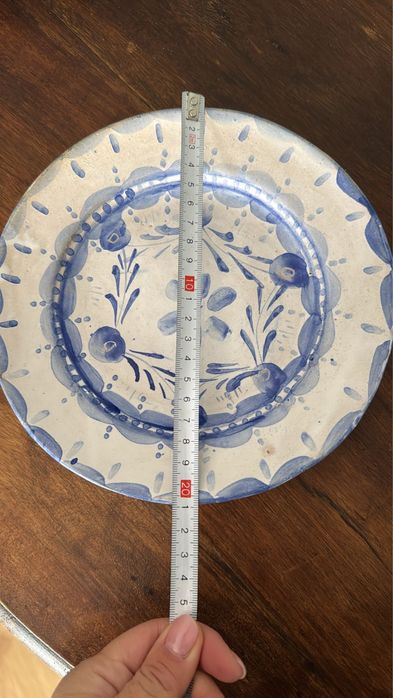 Prato Antigo Faiança Portuguesa “Del-Rei”