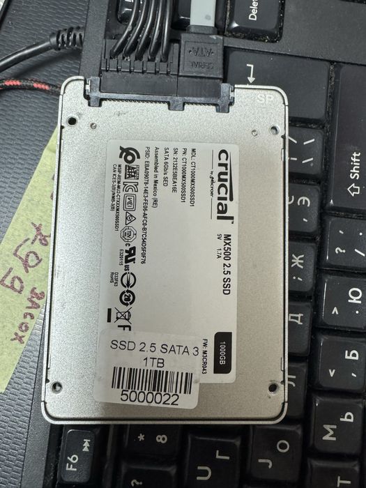 SSD диск Samsung 860 EVO 1TB 2.5" SATA III