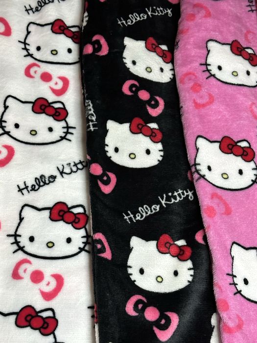 Штани hello kitty | плюшеві штани хелоу кітті , піжамні штани