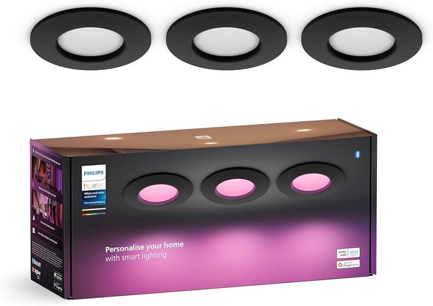 Розумний світильник Philips hue, 3шт , в комплекті