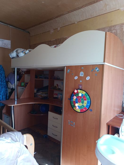 Дитяче ліжко , стільчик