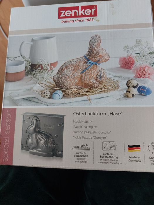 Forma wielkanocna do pieczenia zając.