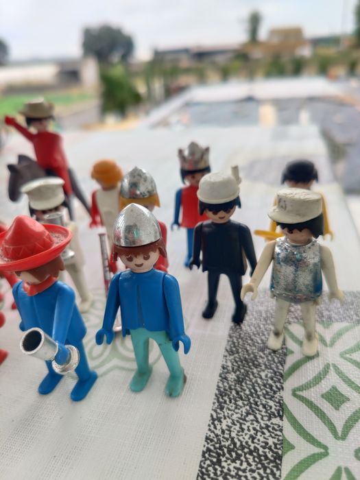 Figuras Miniaturas Geobra 1974 Antigas