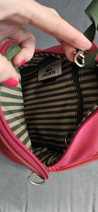 Torebka damska firmy Lacoste