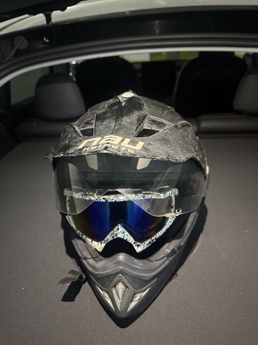 Capacete NAU, e oculos mota