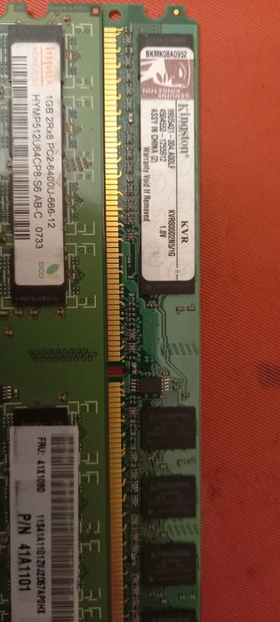 Память RAM DDR2, 4 Gb Гб, 4 планки по 1 Gb Гб