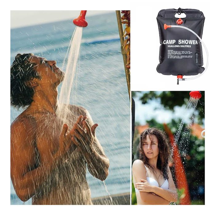 Chuveiro Solar Portátil Compacto 20 Litros